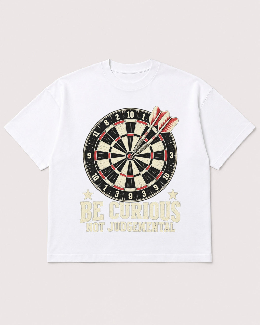 Mockup Boxy Heavyweight Tee White product