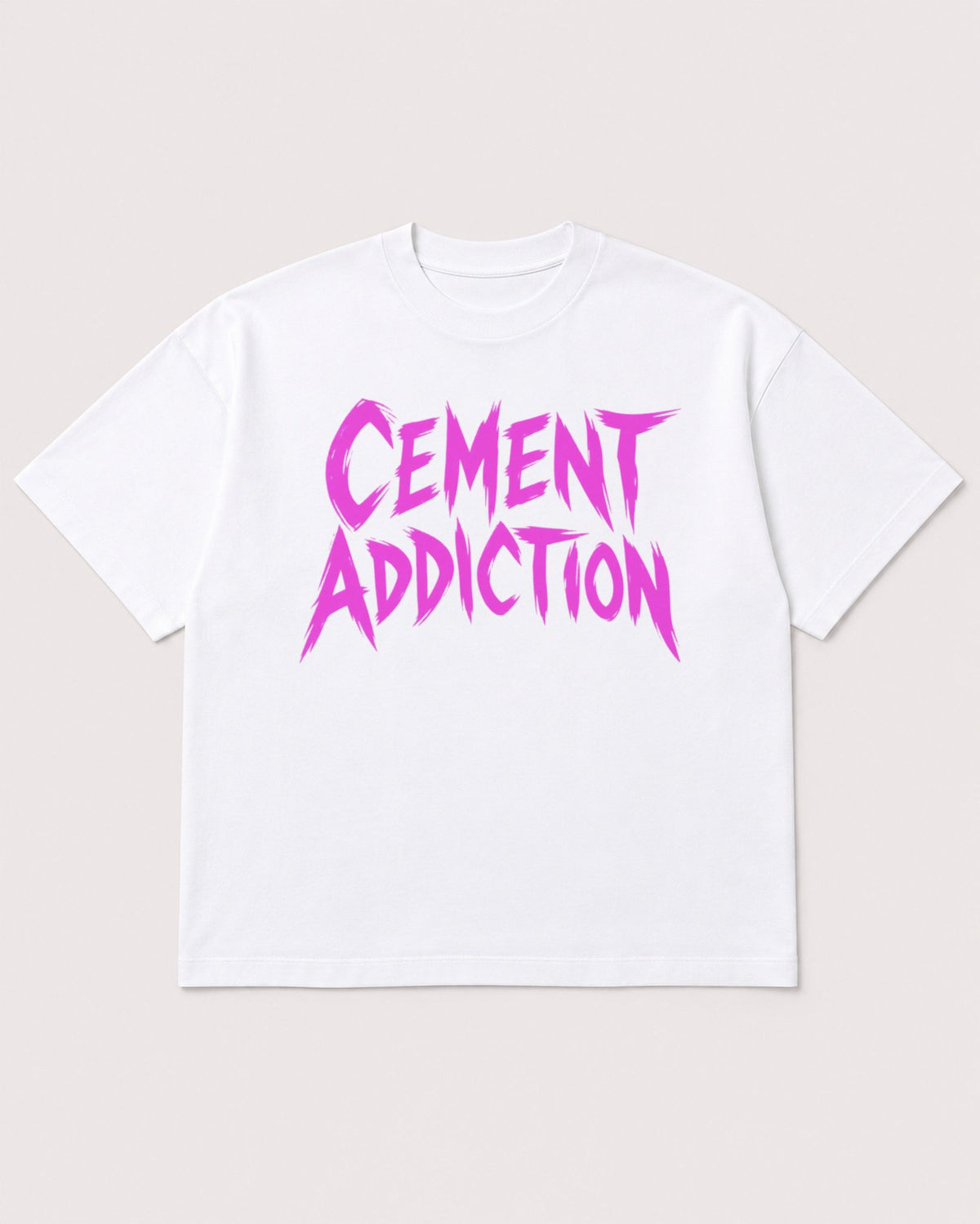 Mockup Boxy Heavyweight Tee White product