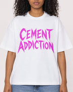 Mockup Boxy Heavyweight Tee White female close-up 05