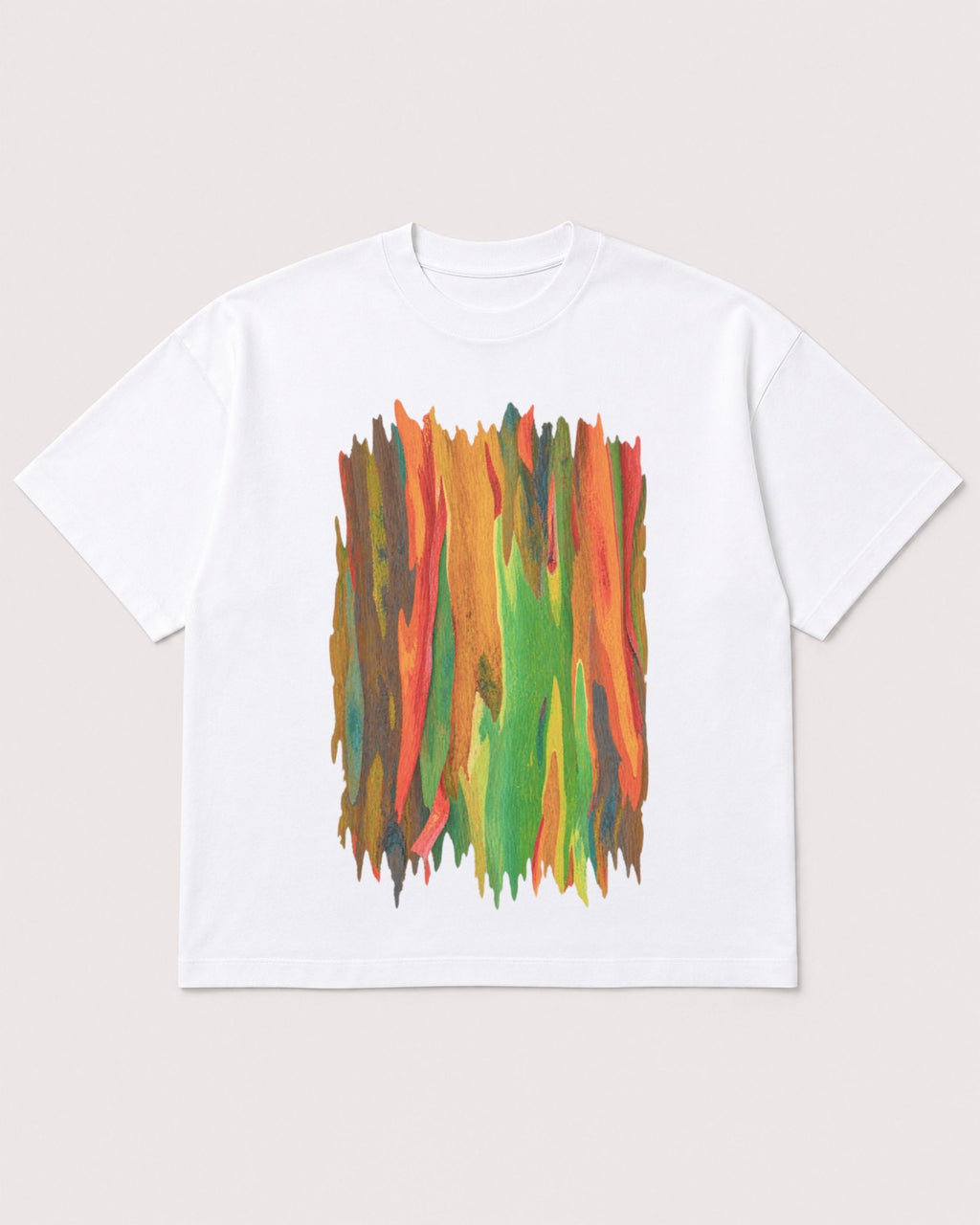 Mockup Boxy Heavyweight Tee White product