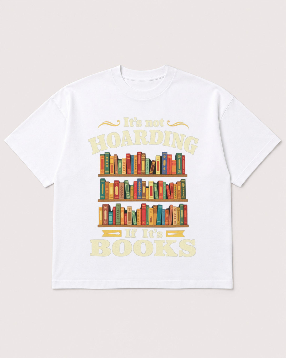 Mockup Boxy Heavyweight Tee White product