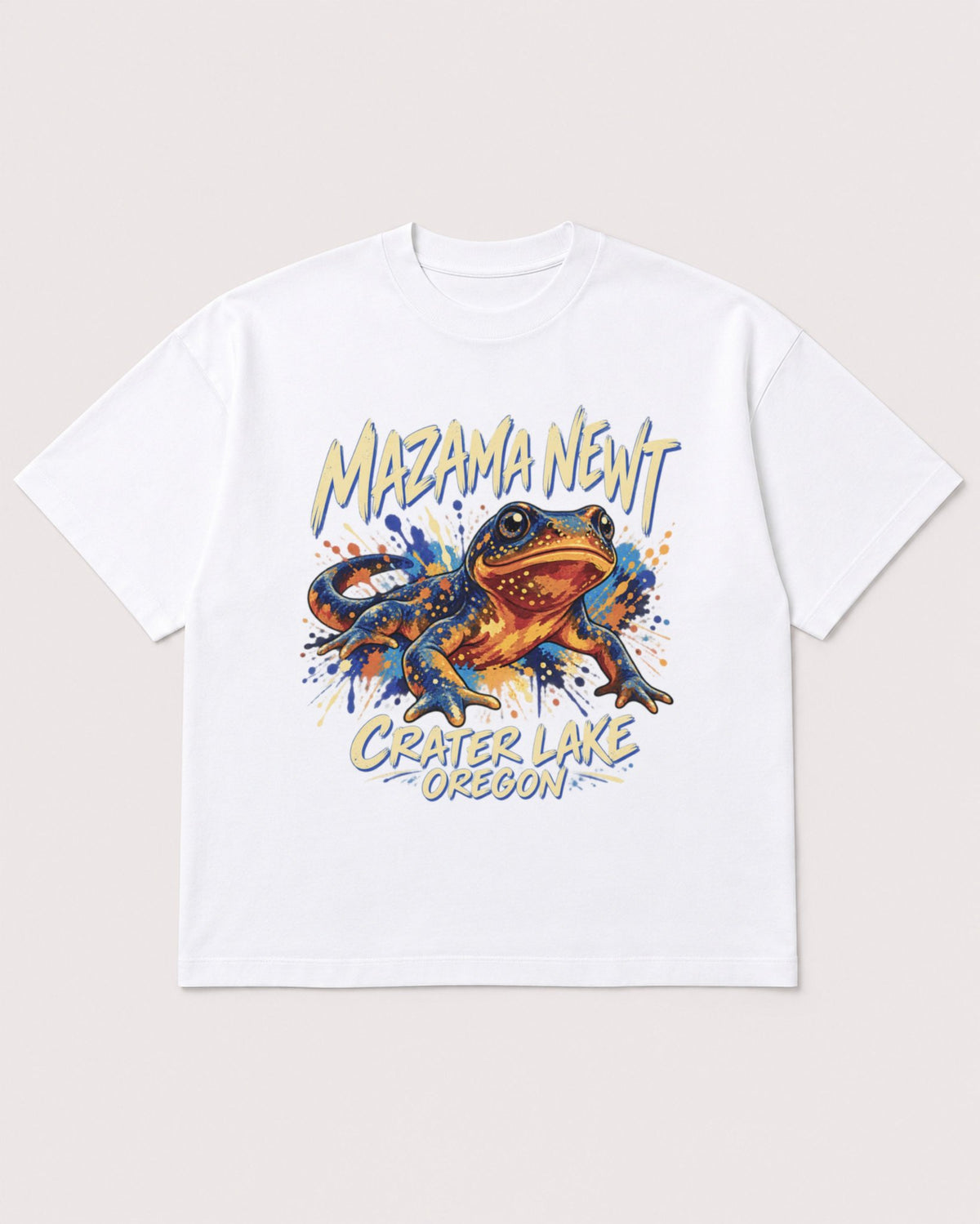 Mockup Boxy Heavyweight Tee White product