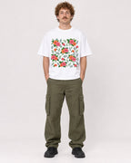 Mockup Boxy Heavyweight Tee White male full-body 09