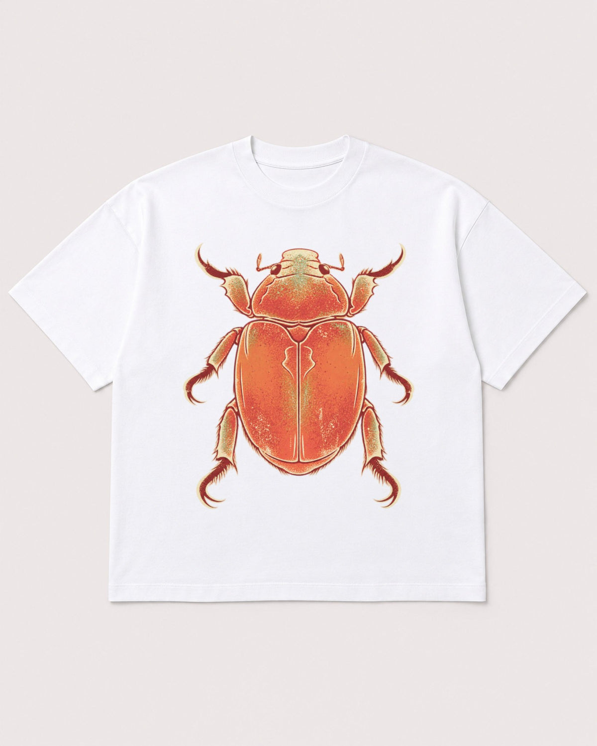Mockup Boxy Heavyweight Tee White product