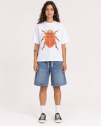 Mockup Boxy Heavyweight Tee White female full-body 06