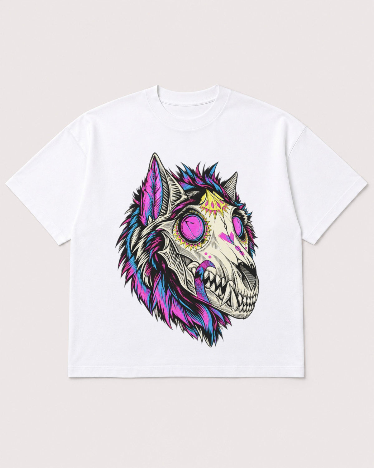 Mockup Boxy Heavyweight Tee White product