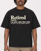 Mockup Boxy Heavyweight Tee Black male close-up 04