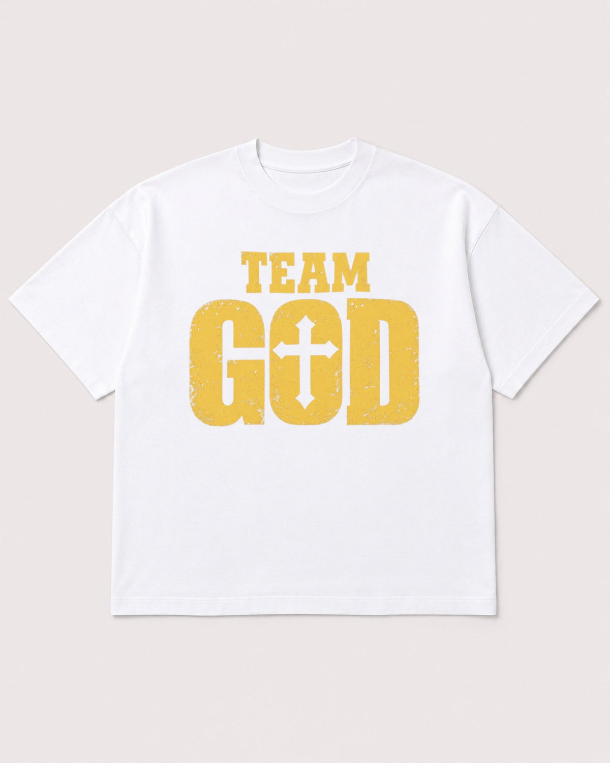 Mockup Boxy Heavyweight Tee White product