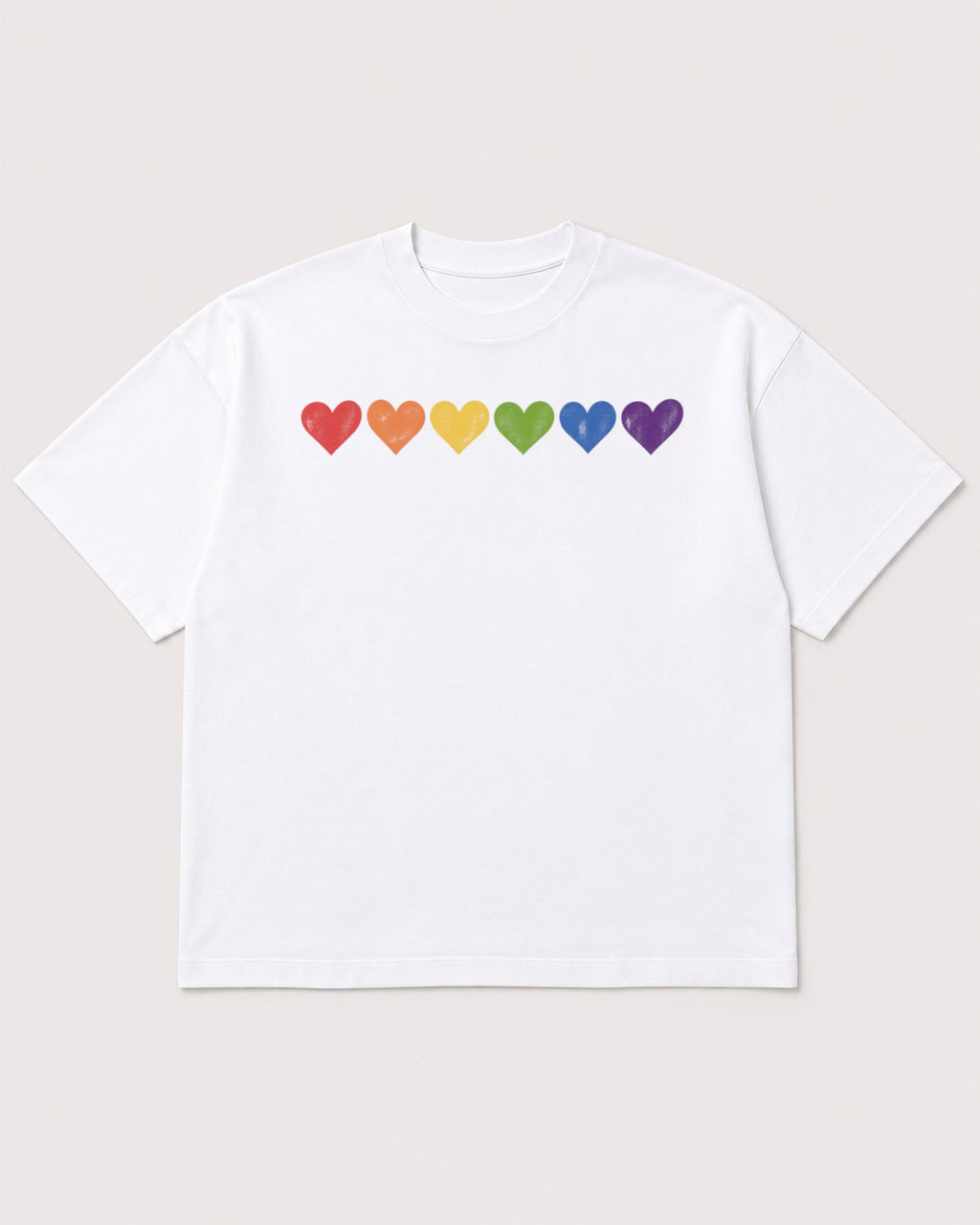 Mockup Boxy Heavyweight Tee White product