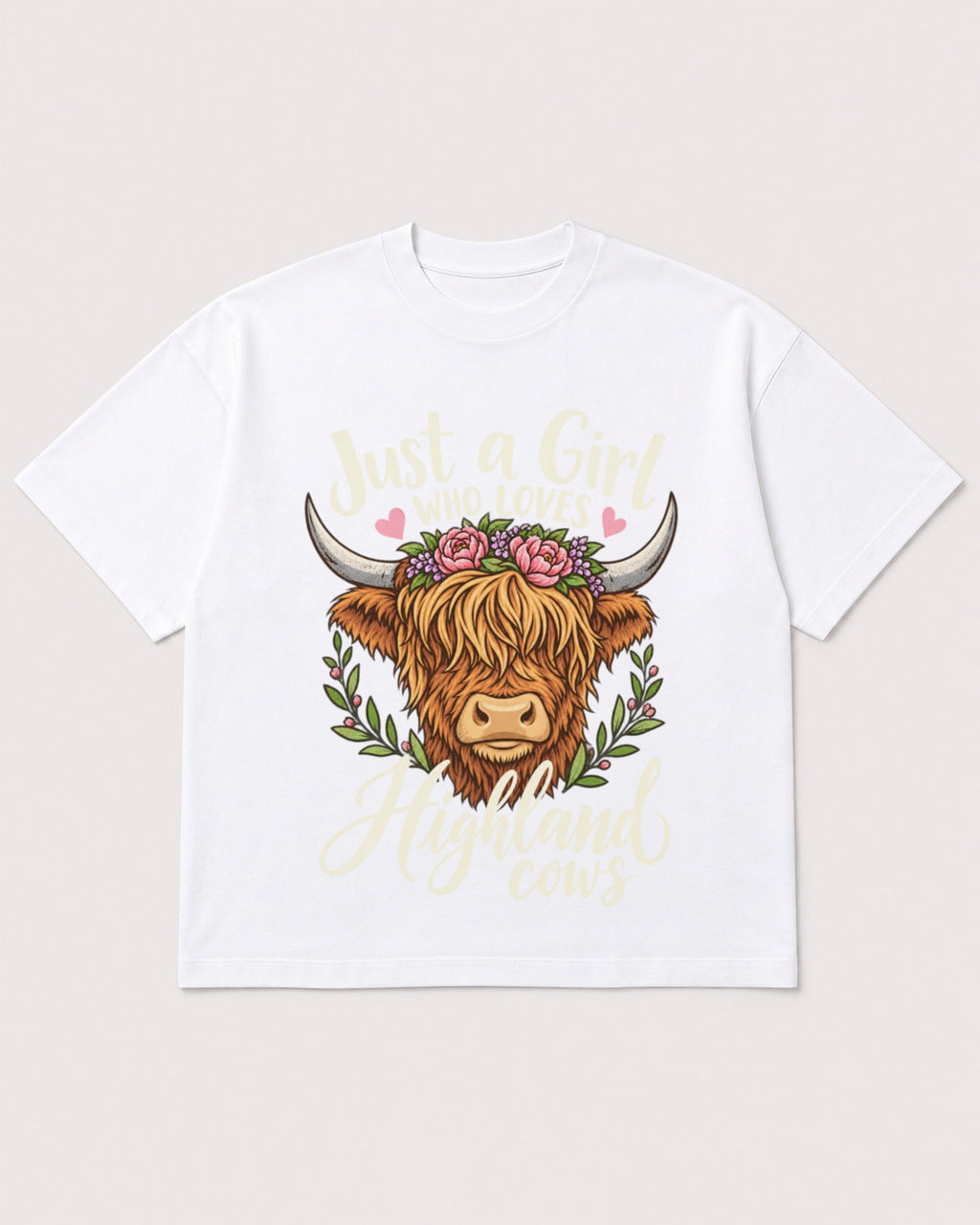 Mockup Boxy Heavyweight Tee White product