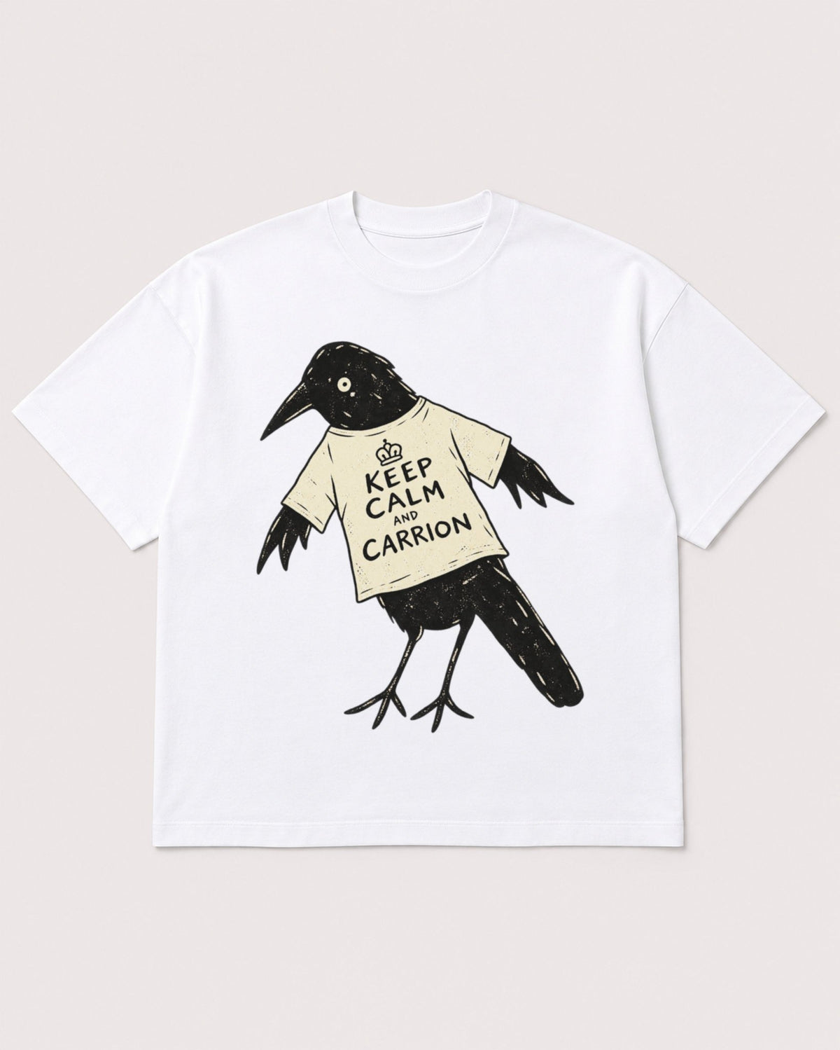 Mockup Boxy Heavyweight Tee White product