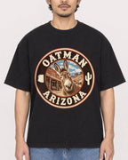 Mockup Boxy Heavyweight Tee Black male close-up 02