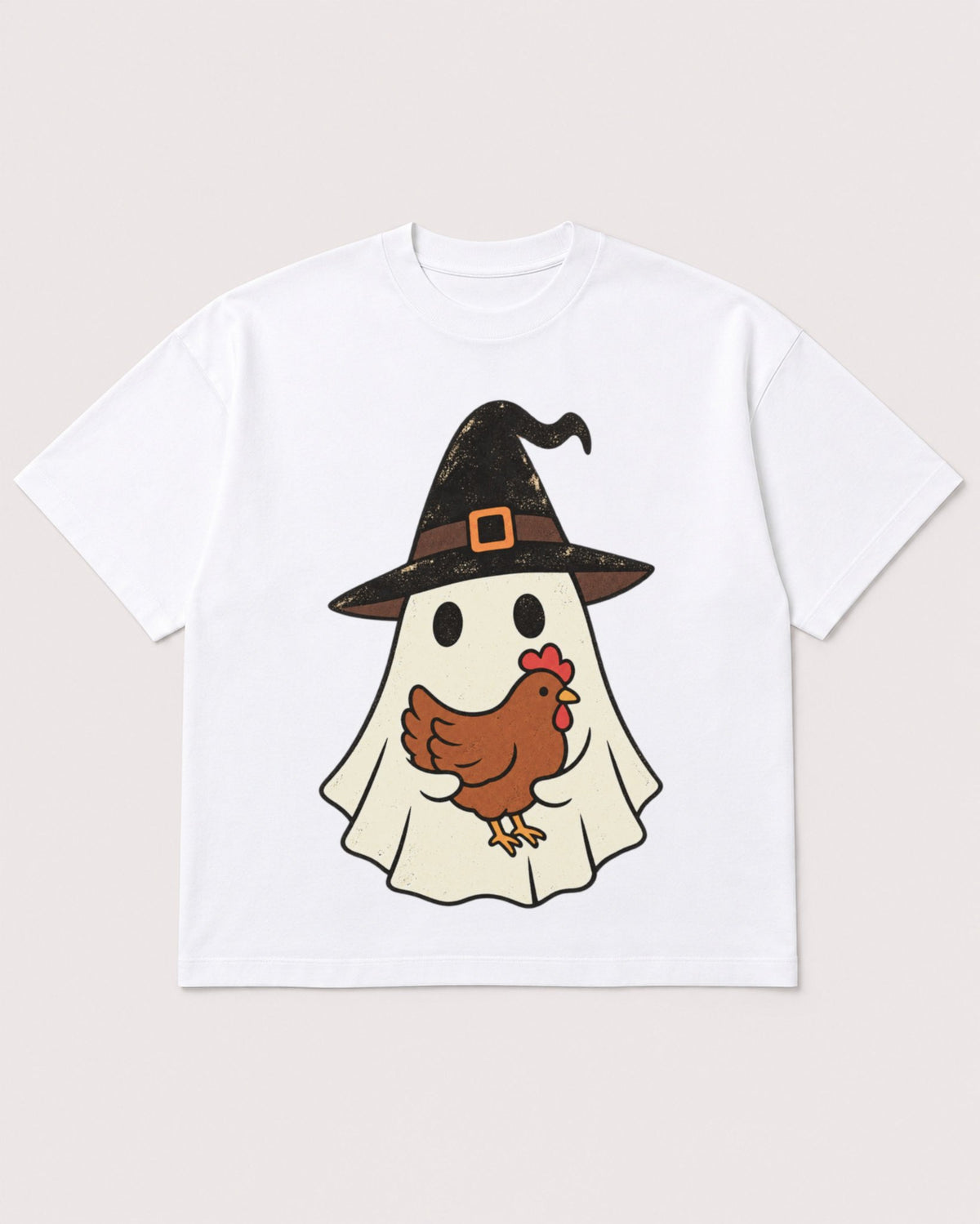 Mockup Boxy Heavyweight Tee White product