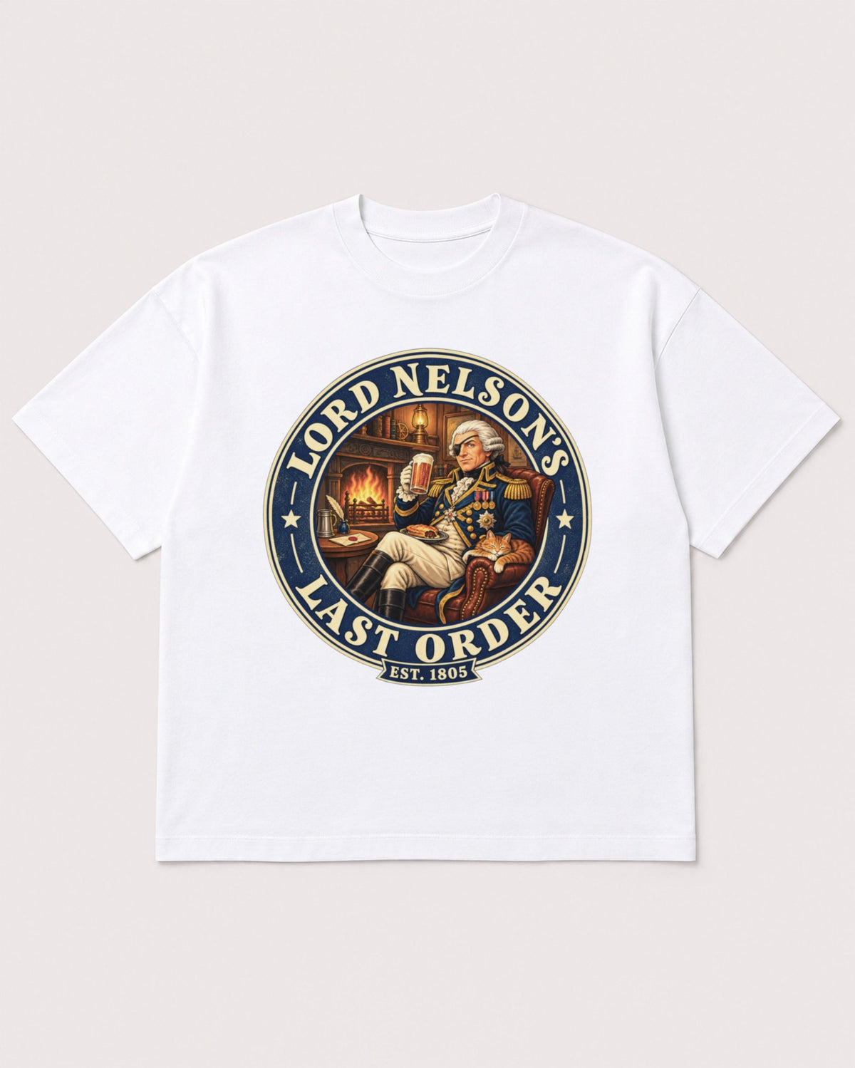 Mockup Boxy Heavyweight Tee White product