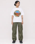 Mockup Boxy Heavyweight Tee White female full-body 12