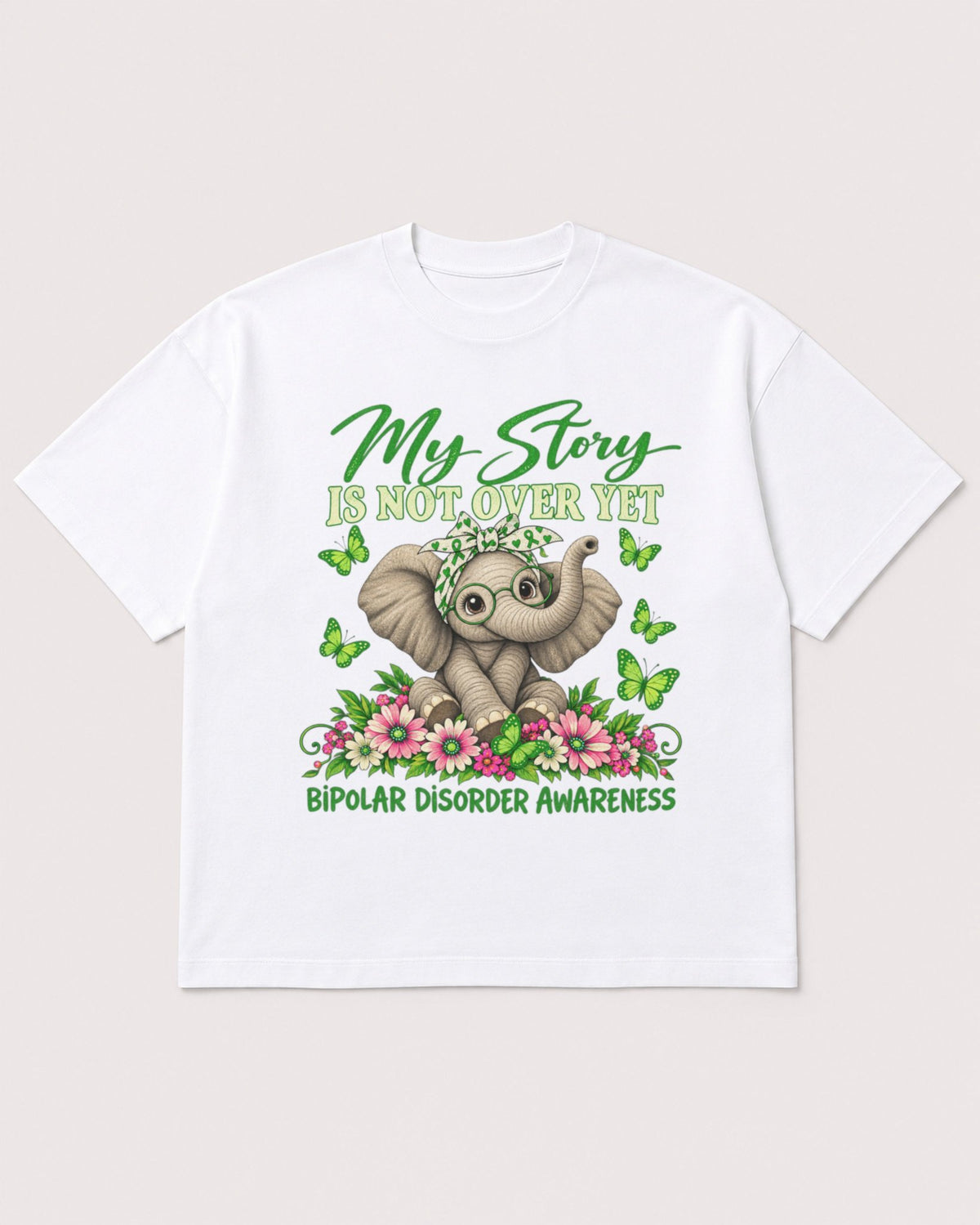 Mockup Boxy Heavyweight Tee White product