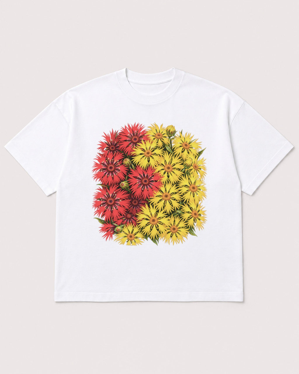 Mockup Boxy Heavyweight Tee White product