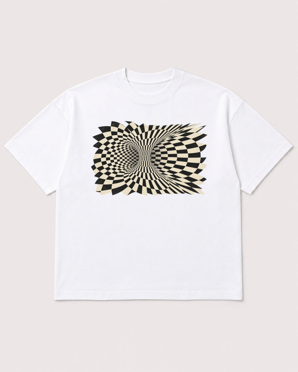 Mockup Boxy Heavyweight Tee White product