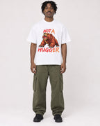 Mockup Boxy Heavyweight Tee White male full-body 04