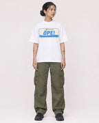 Mockup Boxy Heavyweight Tee White female full-body 12