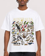 Mockup Boxy Heavyweight Tee White male close-up 05