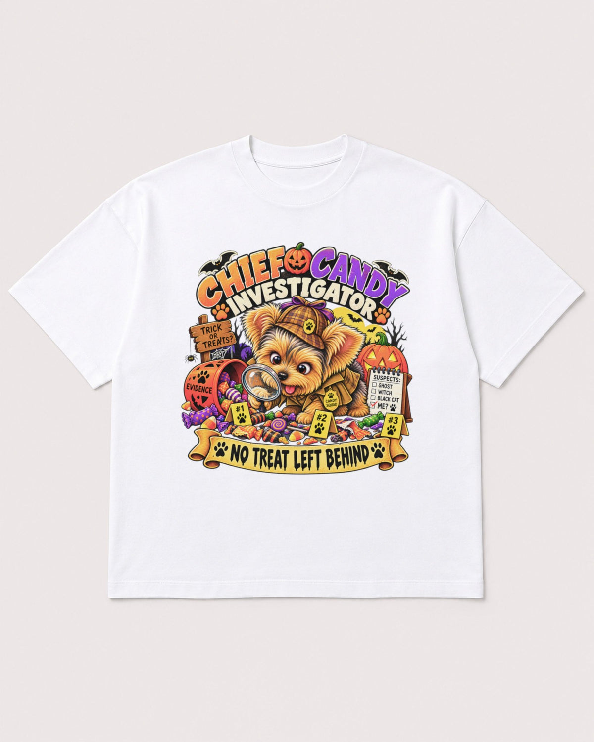 Mockup Boxy Heavyweight Tee White product