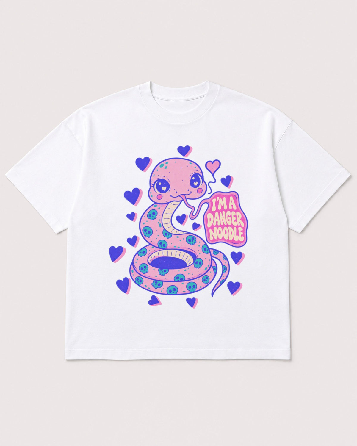 Mockup Boxy Heavyweight Tee White product