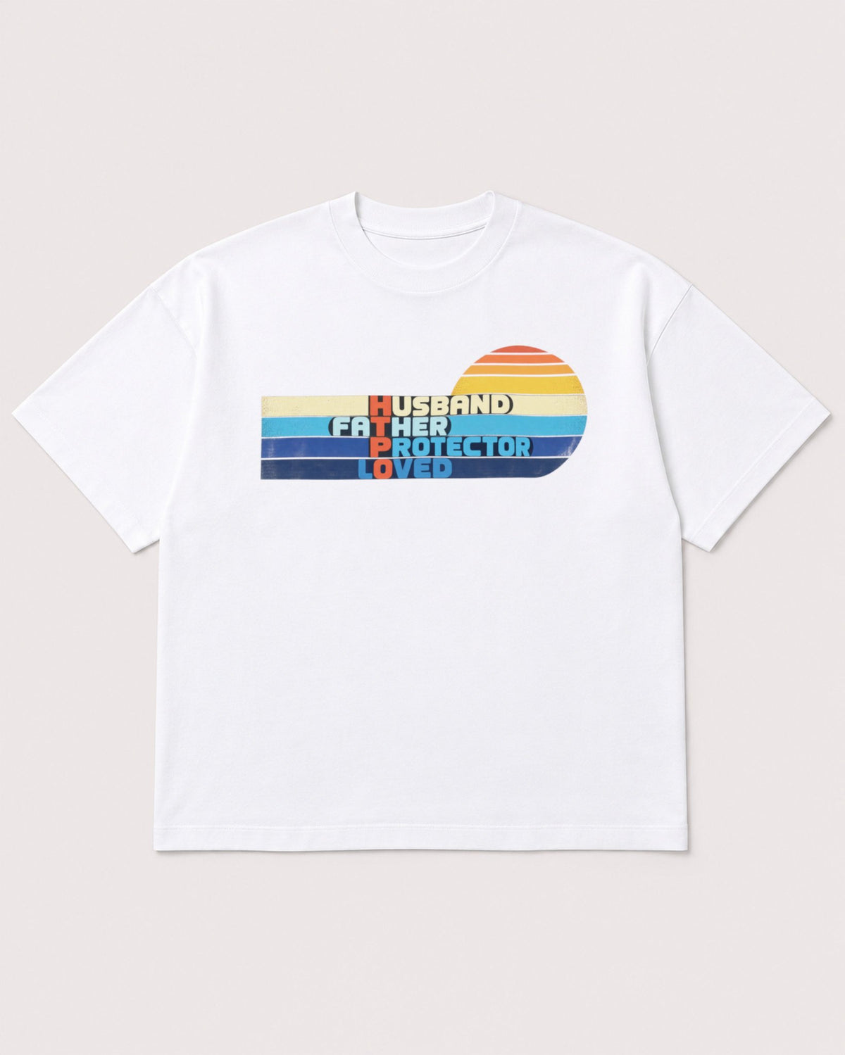 Mockup Boxy Heavyweight Tee White product