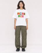 Mockup Boxy Heavyweight Tee White female full-body 02