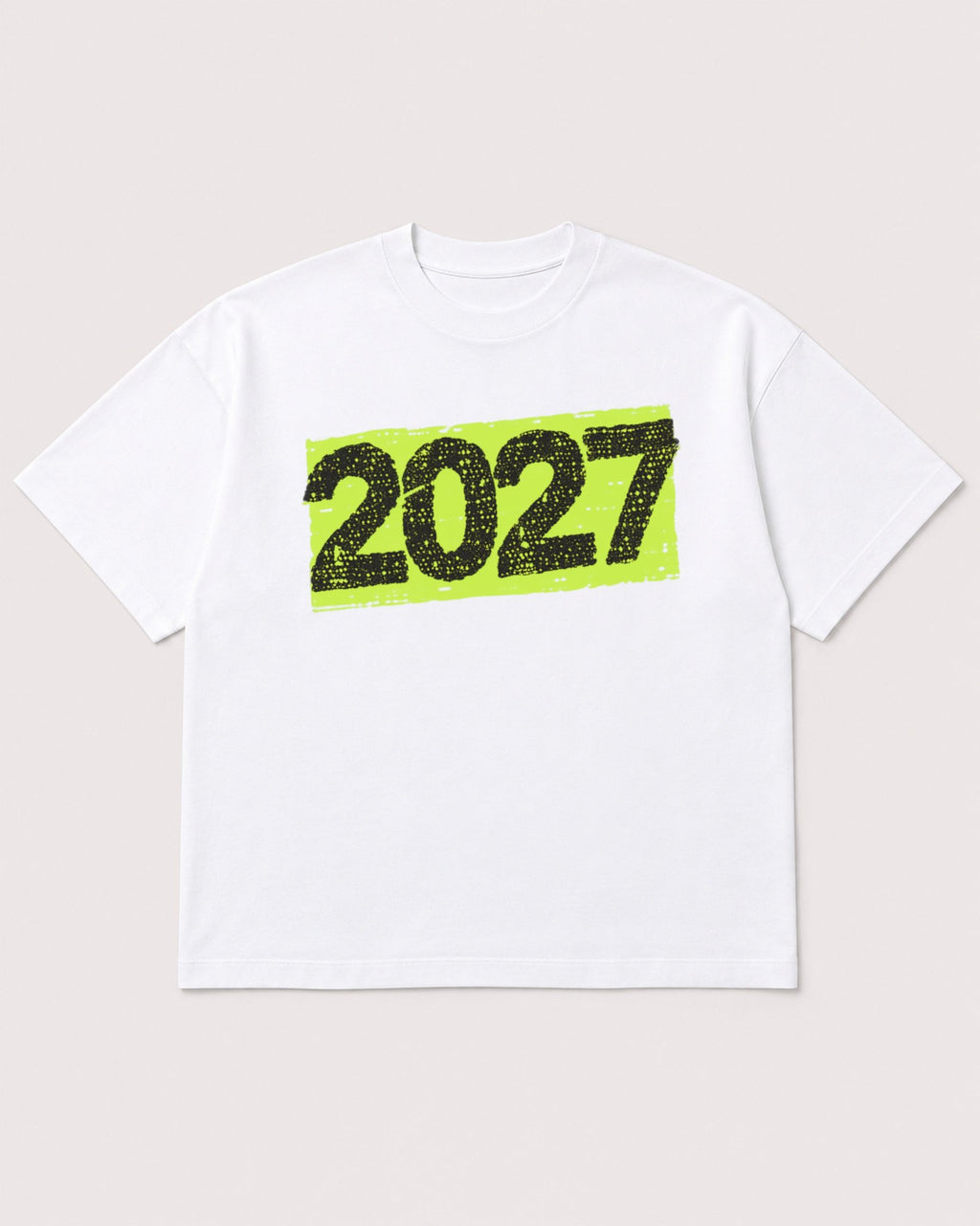 Mockup Boxy Heavyweight Tee White product