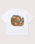 Mockup Boxy Heavyweight Tee White product