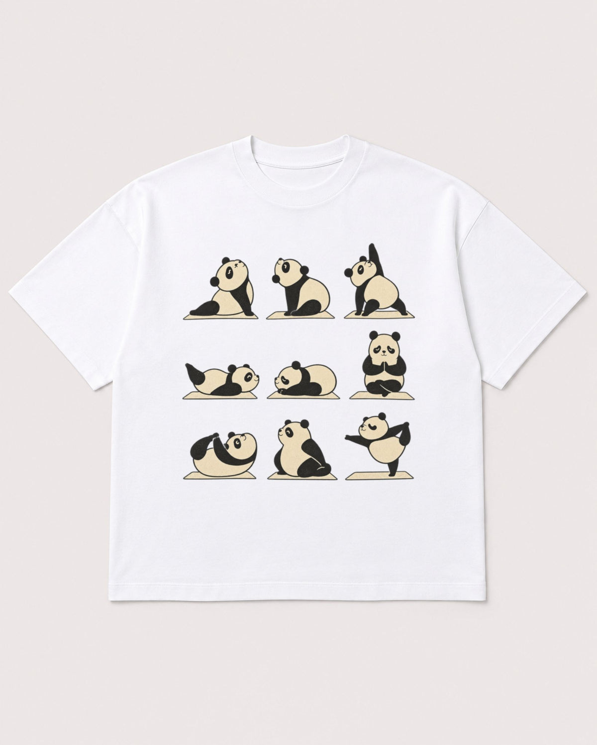 Mockup Boxy Heavyweight Tee White product