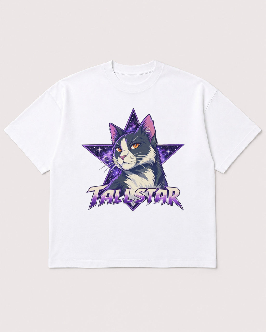 Mockup Boxy Heavyweight Tee White product