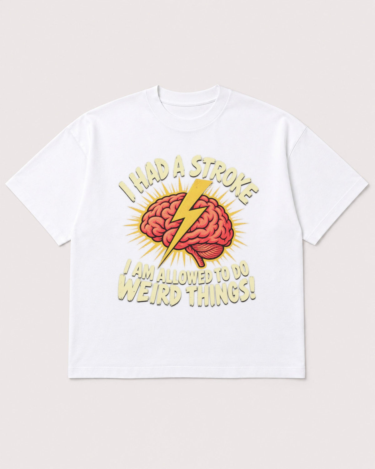 Mockup Boxy Heavyweight Tee White product
