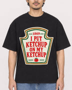 Mockup Boxy Heavyweight Tee Black male close-up 02