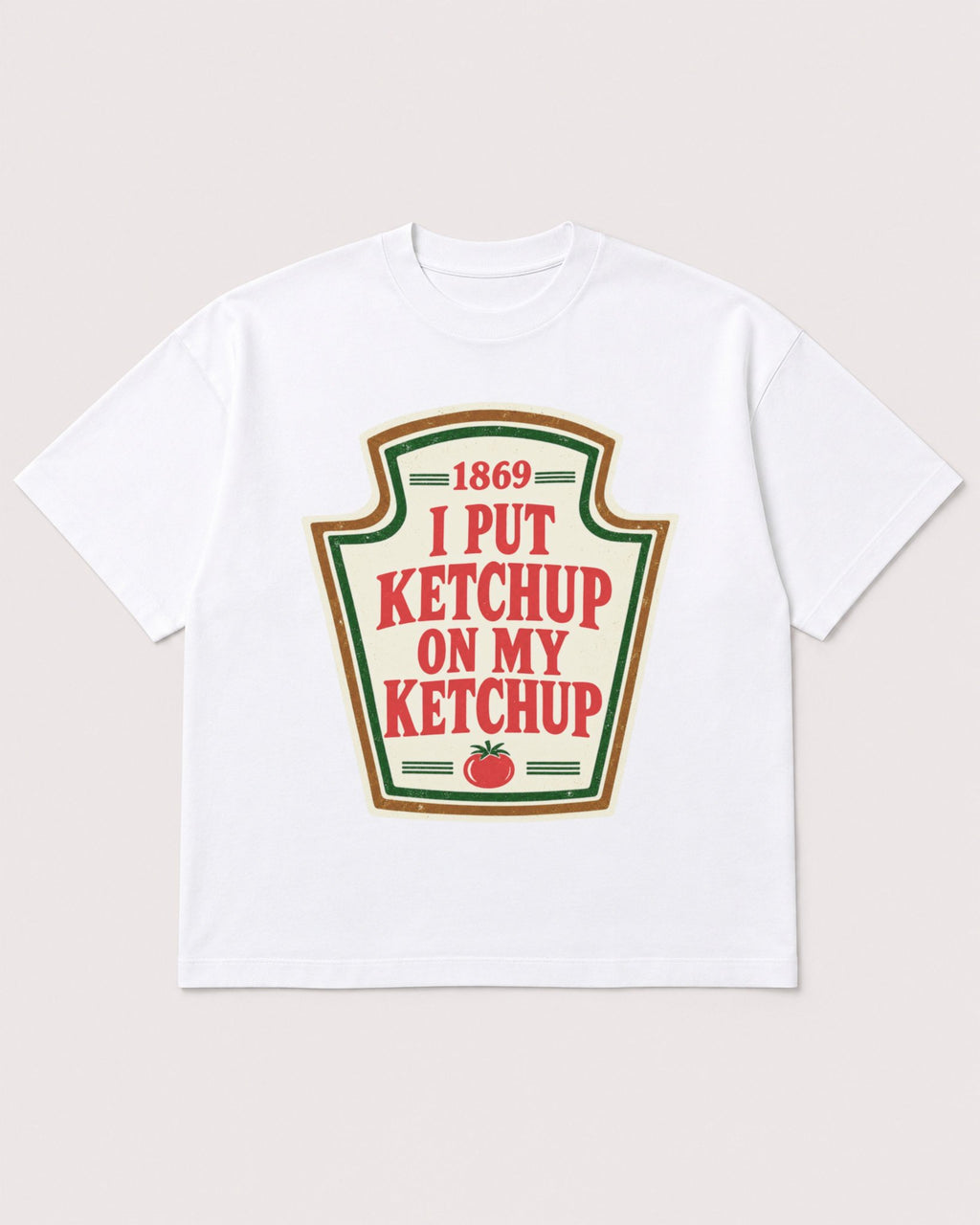 Mockup Boxy Heavyweight Tee White product