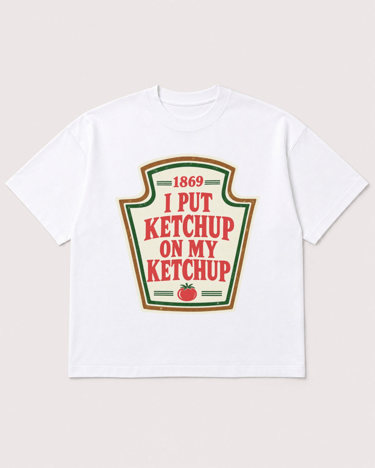 Mockup Boxy Heavyweight Tee White product