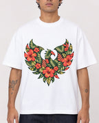 Mockup Boxy Heavyweight Tee White male close-up 06