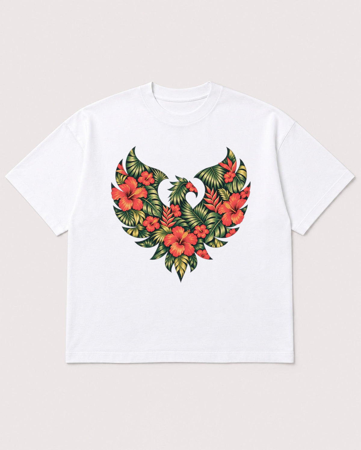 Mockup Boxy Heavyweight Tee White product