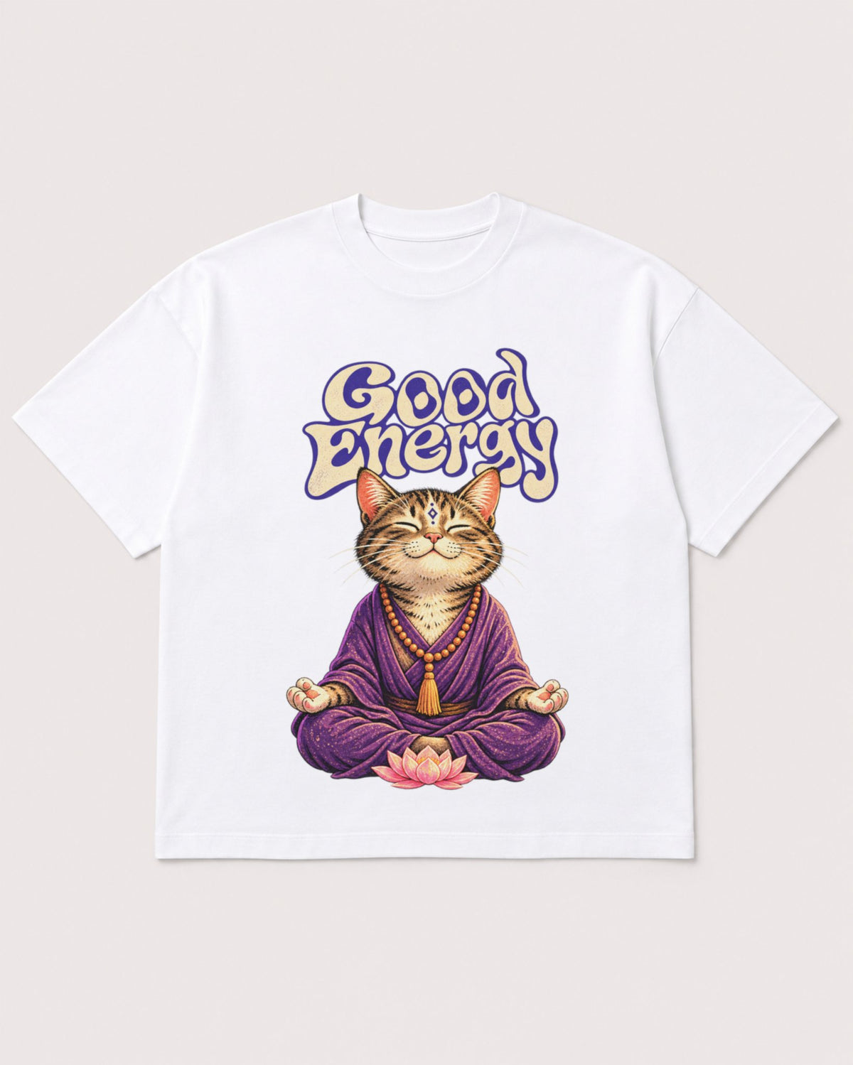 Mockup Boxy Heavyweight Tee White product
