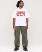 Mockup Boxy Heavyweight Tee White male full-body 34