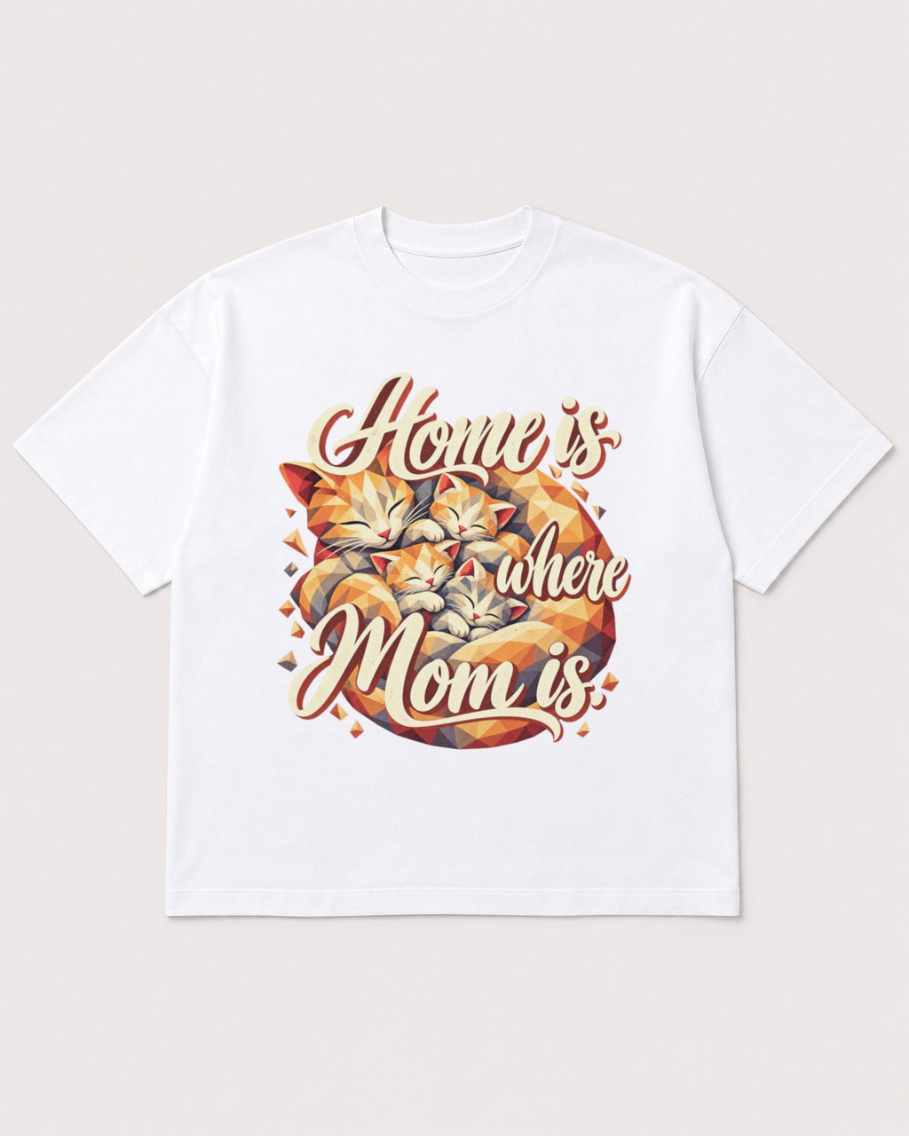 Mockup Boxy Heavyweight Tee White product