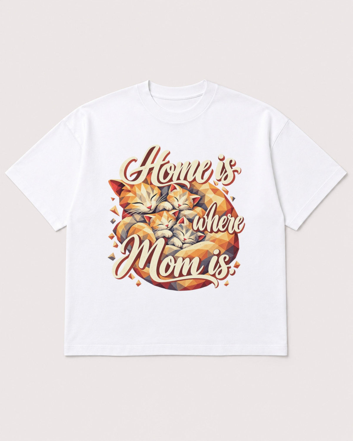 Mockup Boxy Heavyweight Tee White product