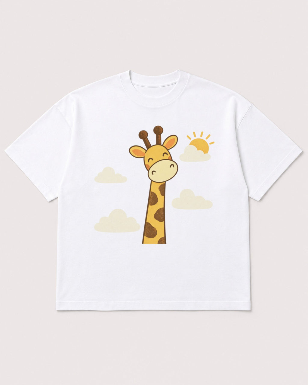 Mockup Boxy Heavyweight Tee White product