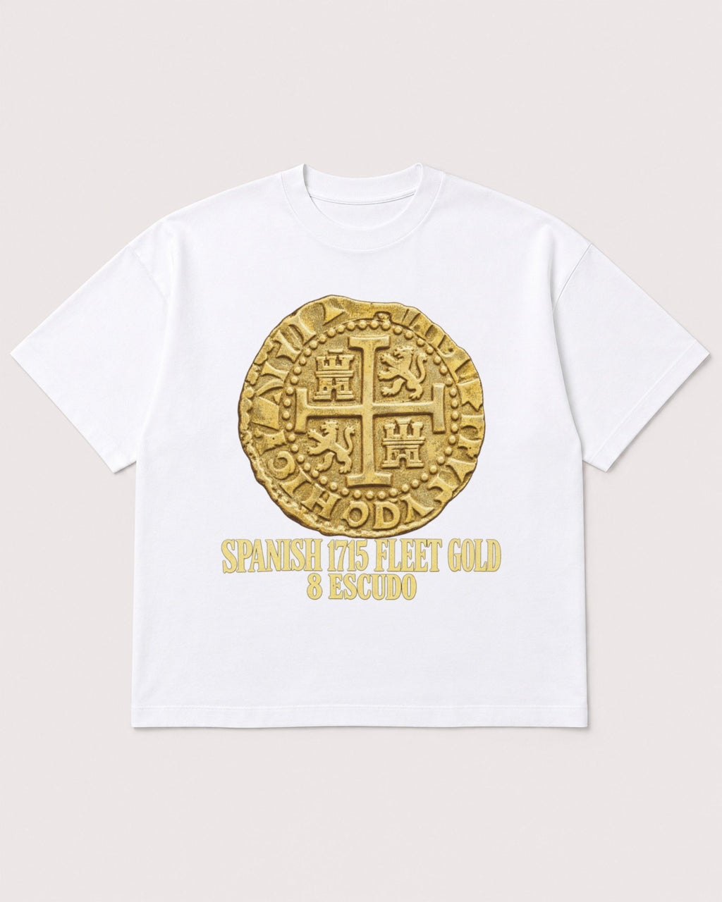 Mockup Boxy Heavyweight Tee White product