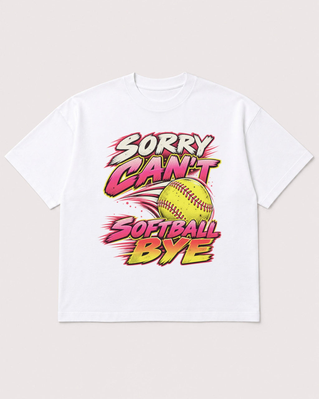 Mockup Boxy Heavyweight Tee White product