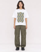 Mockup Boxy Heavyweight Tee White female full-body 02