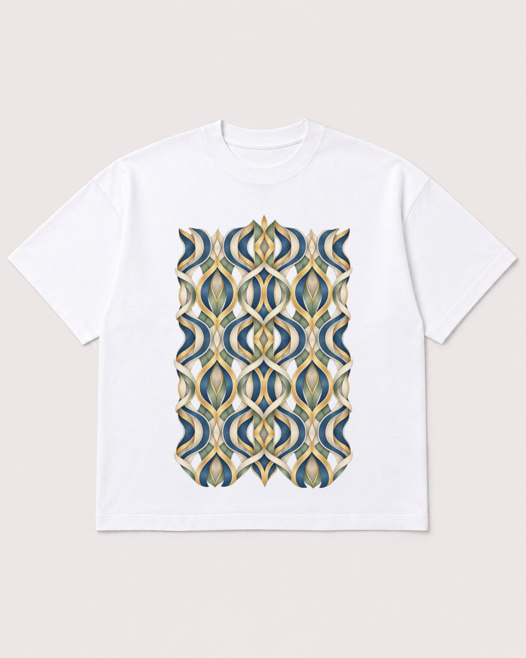 Mockup Boxy Heavyweight Tee White product