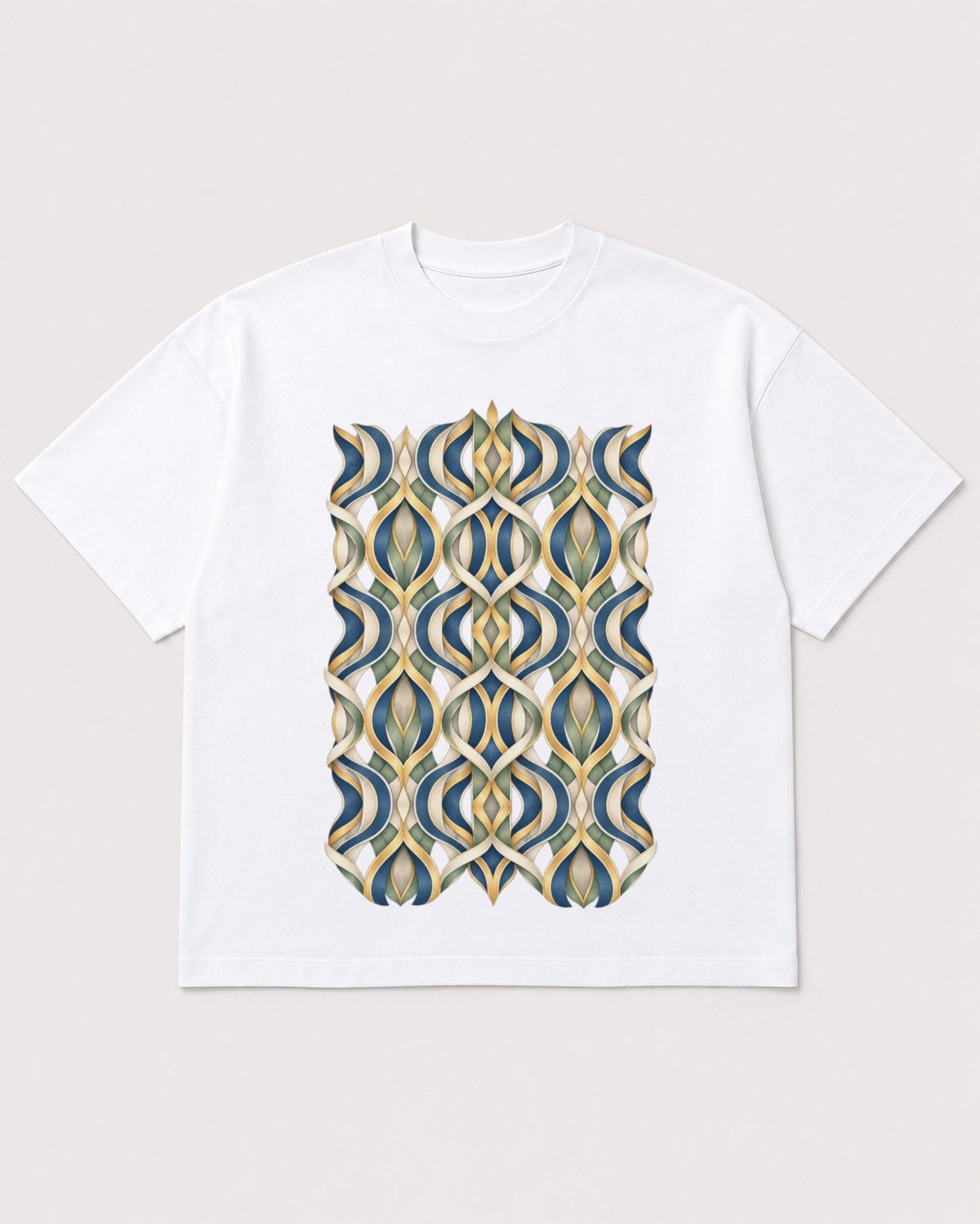 Mockup Boxy Heavyweight Tee White product
