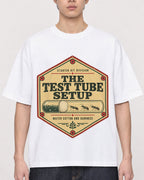 Mockup Boxy Heavyweight Tee White male close-up 01